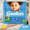 Comfees Baby Diaper Size 4, 22 to 37 lbs., PK 31 CMF-4